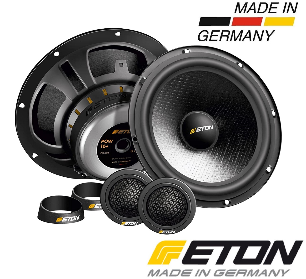 ETON POW 16+ 2-Wege Komponenten System 16,5 cm , Auto Lautsprecher Made in Germany