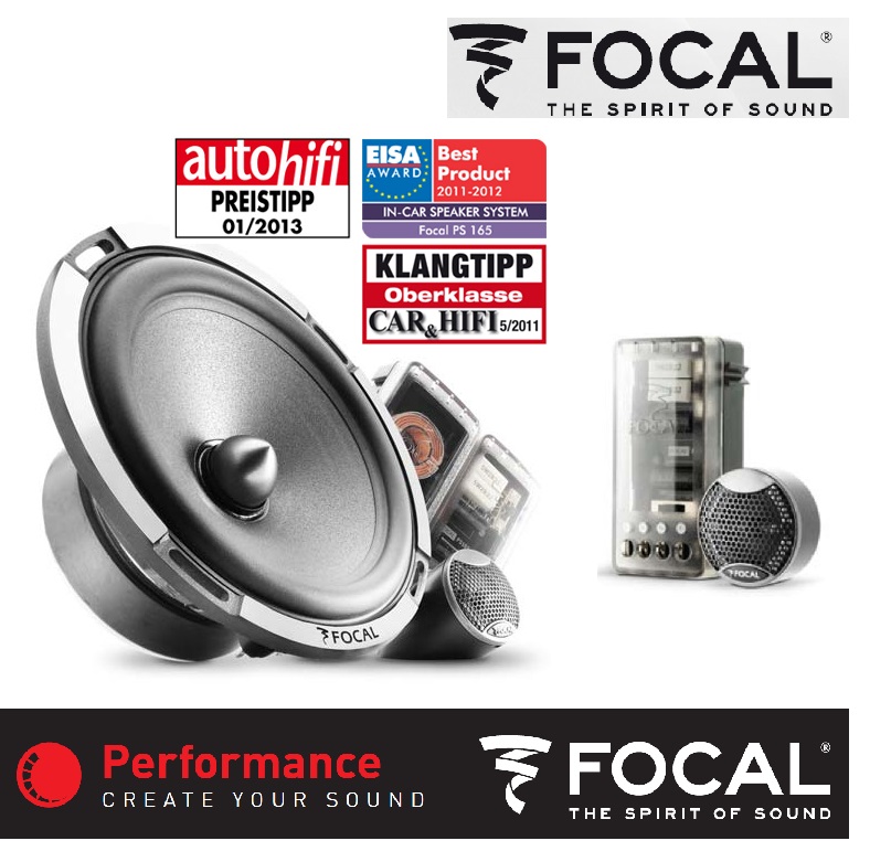 Focal PS165 Performance 2-Way Component 16,5 cm 16.5 cm Focal PS 165