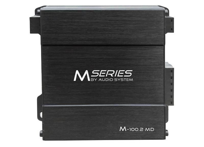 Audio System M-100.2 MD M-SERIES 2-Kanal MIKRO-Digital-Endstufe Amplifier 300 Watt RMS