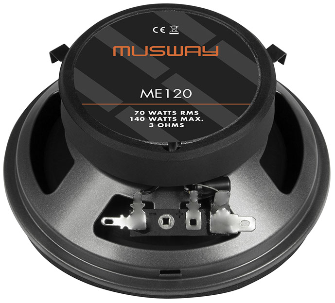 Musway ME-120 Lautsprecher Set für Mercedes E-Klasse W124 1984-1997 vorne 1 Paar