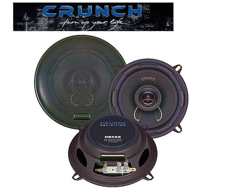 CRUNCH DSX 52 FLACHER 2 WEGE KOAX 13 cm DSX52 CRUNCH DSX 52 FLACHER 2 WEGE KOAX 13 cm DSX52