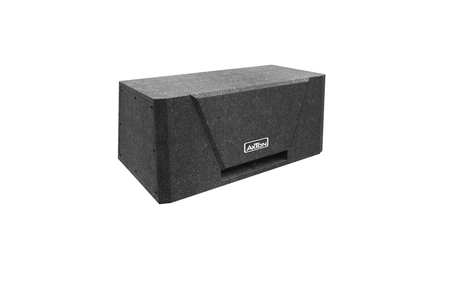 Axton ATB216 kompakter Bandpasssubwoofer 2x 16cm Gehäusesubwoofer 250 Watt