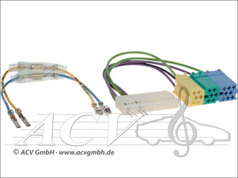 ACV 321324 Quadlock auf Mini-ISO VW 2004->