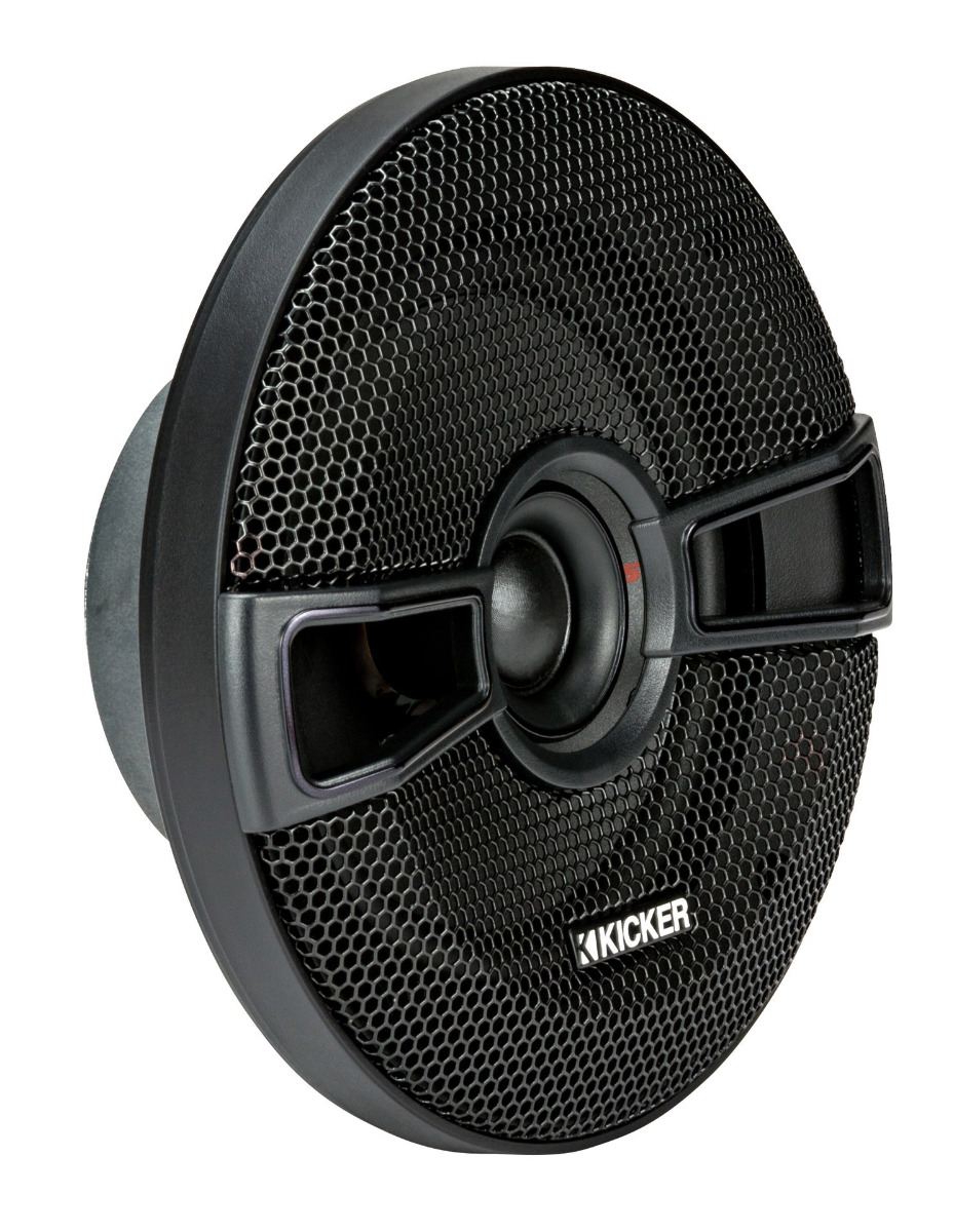 KICKER KSC504 Koax 13 cm Koaxial-Lautsprecher Paar, mit Grill 150 Watt