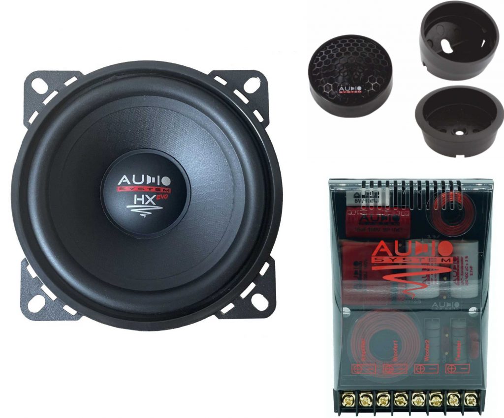 Audio System HX 100 SQ EVO 3 2-Wege 10 cm Lautsprecher Komponentensystem 