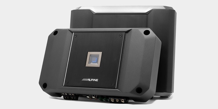 Alpine R2-A60F R-Series 4-Kanal Digital Verstärker RMS Leistung 600 Watt Amplifier