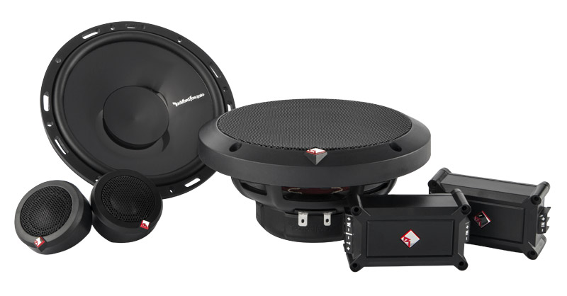 ROCKFORD FOSGATE P165-SE PUNCH 16,5cm 2 Wege Kompo Lautsprecher Set 120 Watt