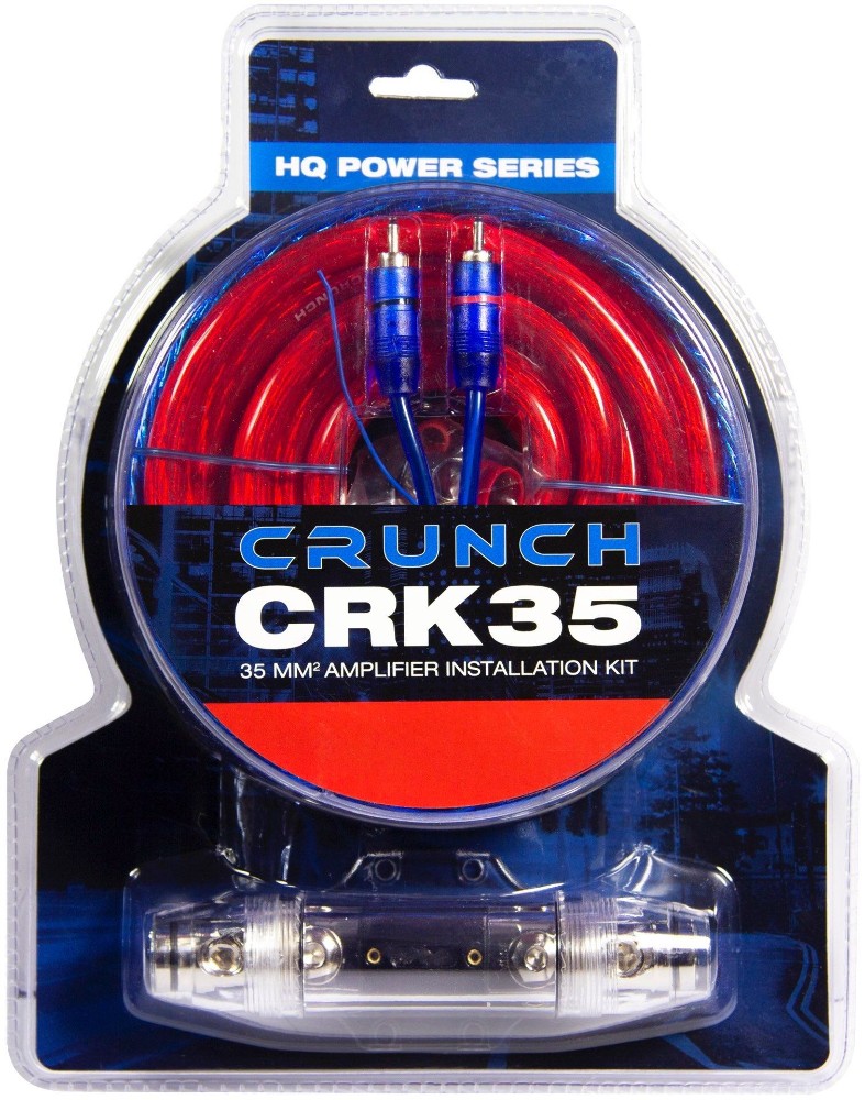 Crunch CRK35 Verstärker Installations-Set 35 mm2 Verstärker Anschlußset