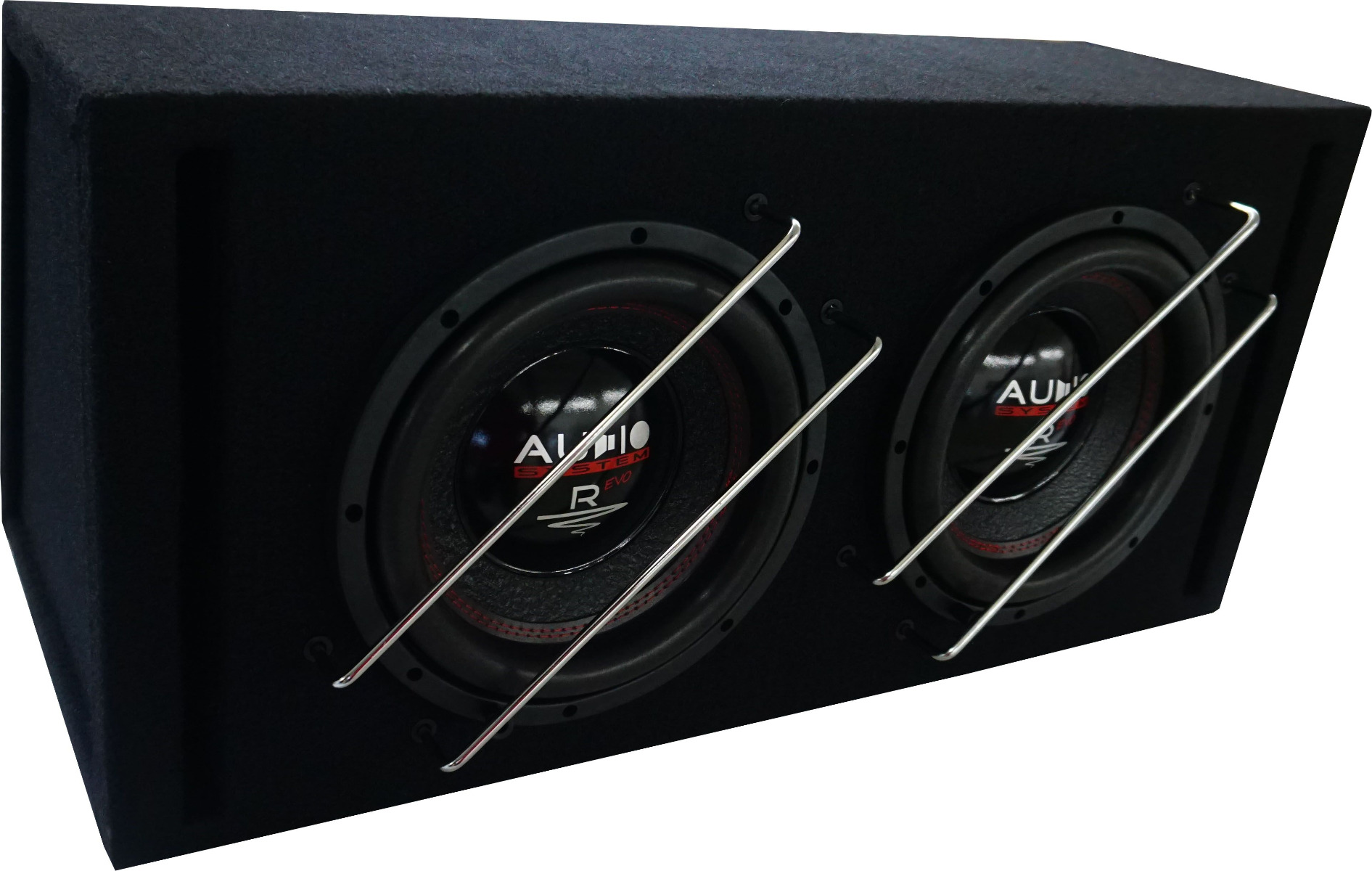 Audio System R 10 EVO BR-2 2x25cm Subwoofer Bassreflexgehäuse 800 Watt RMS RADION SERIES EVO HIGH EFFICIENT 