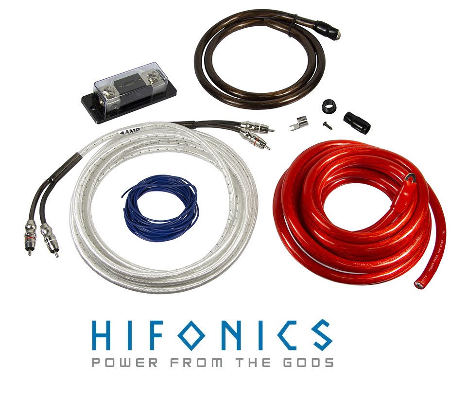 HIFONICS HFX35WK Verstärker Anschluss Set 35mm² Installation Kabel Set 