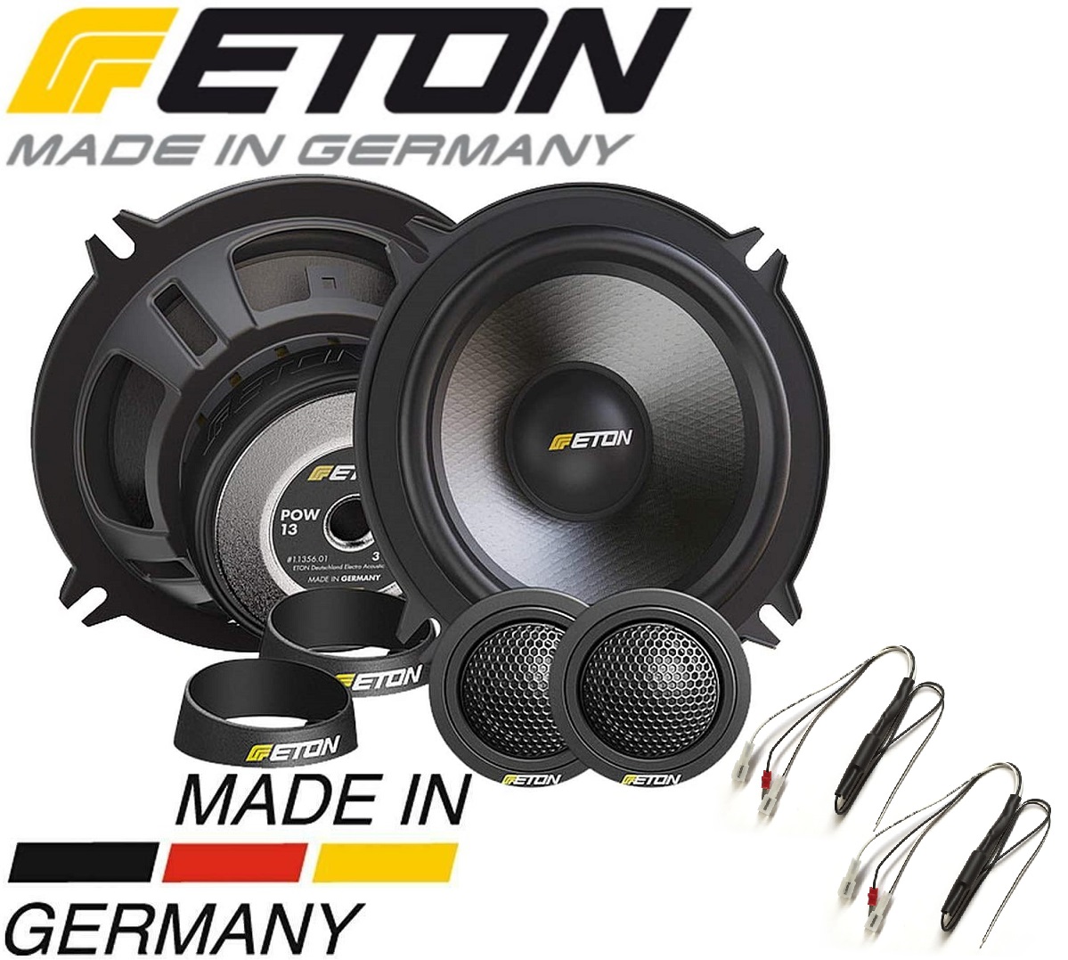 ETON POW13 2-Wege System Lautsprecher 13 cm 2-Way Component System