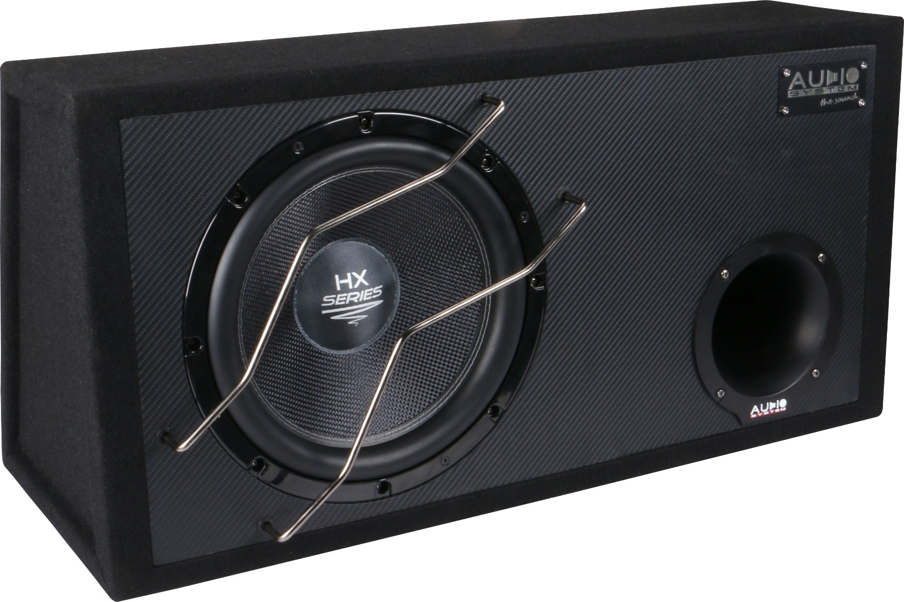 Audio System HX-SERIES EVO Set HX100 SQ EVO 2 : 4-Kanal Verstärker + Subwoofer + Lautsprecher - HX-SERIES Komplett-Set