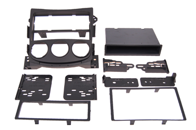RTA 002.278-0 Multi Einbaurahmen Kit mit Ablagefach, Ausführung ABS matt schwarz NISSAN 370Z alle Modelle 09 ->