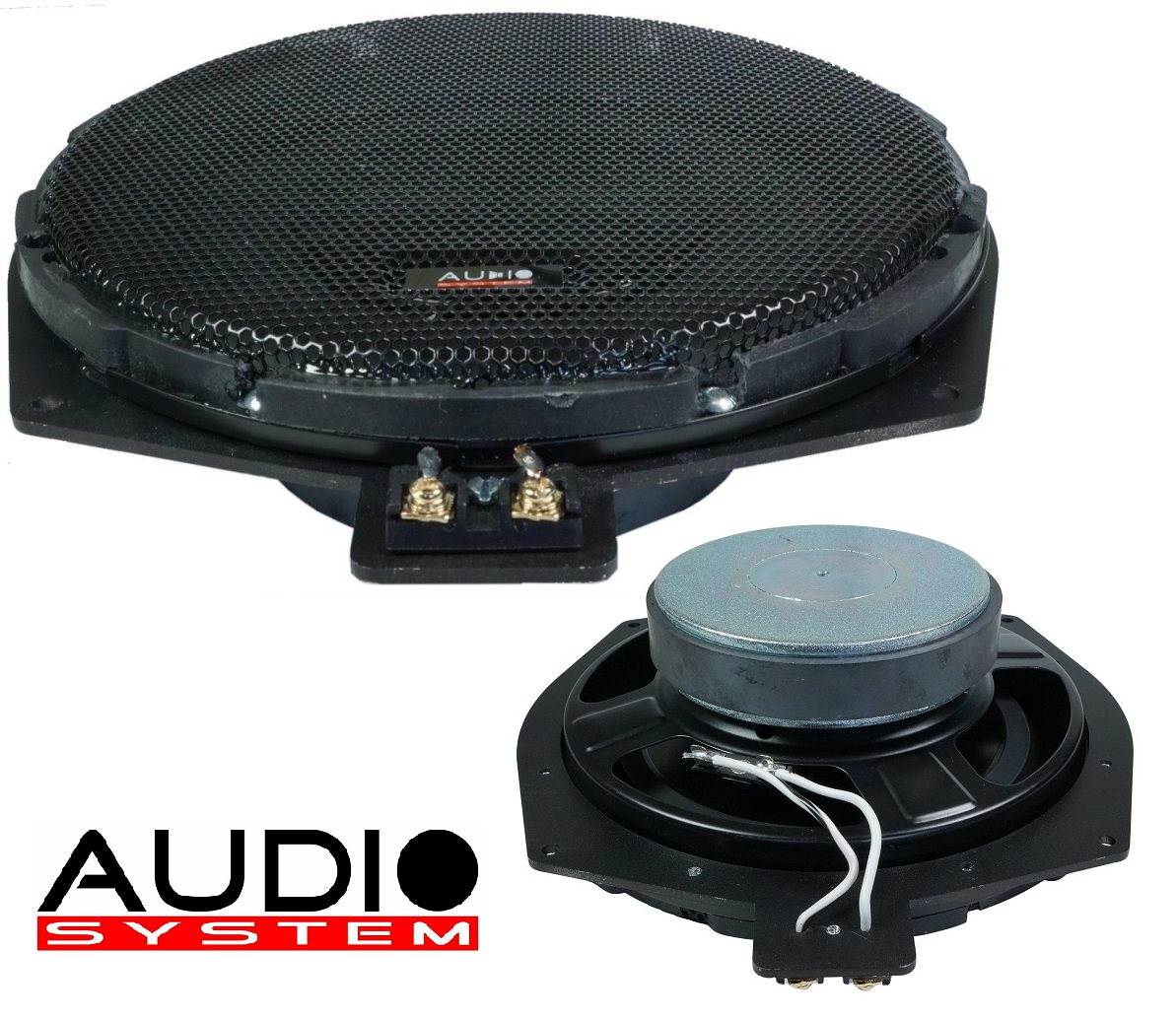 Audio System AX 08 BMW PRO US Untersitz Subwoofer 20cm kompatibel mit BMW 1 Paar