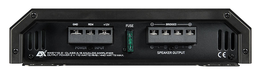 ESX HXE110.2 2 Kanal Class A/B Analog Verstärker 440 Watt