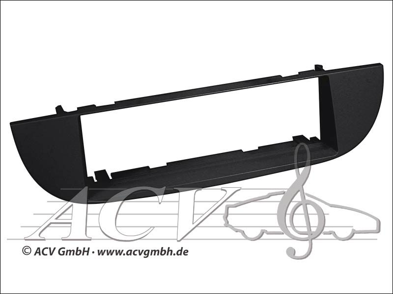 Radioblende Fiat 500 grigio scuro 