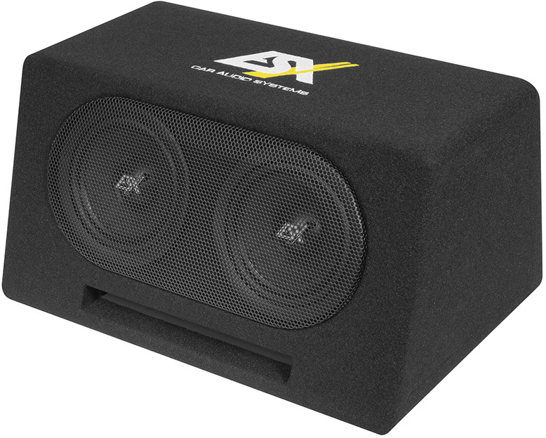 ESX DBX-206Q DBX Dual Bassreflex-Gehäusesub 2 x 16,5 cm (6.5") Dual-Bassreflex-System 600 Watt