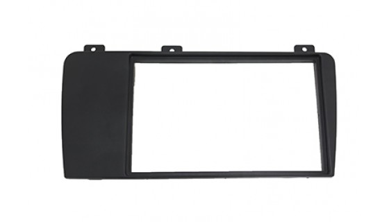 RTA 002.385-0 Double DIN mounting frame , Volvo S60 00-09 Black , V70 00-07 , 00-07 XC70