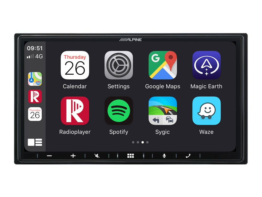 Alpine iLX-W690DU Autoradio und Digital Media Station für Fiat Ducato 3, Citroen Jumper 2, Peugeot Boxer 2, Opel Movano inkl. DAB+, Apple CarPlay und Android