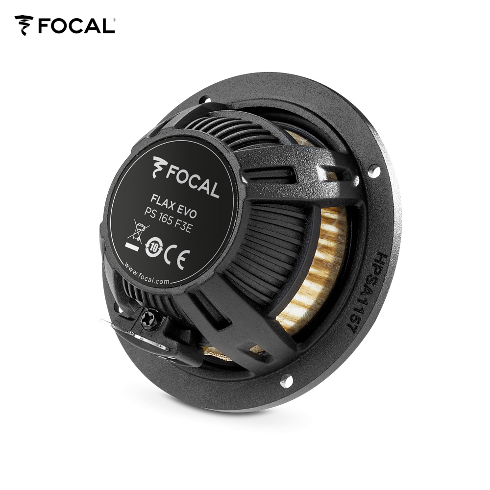 FOCAL PS165F3E FLAX EVO-Serie 16,5 cm (6.5") 3-Wege Kompo Lautsprecher Set 160 Watt