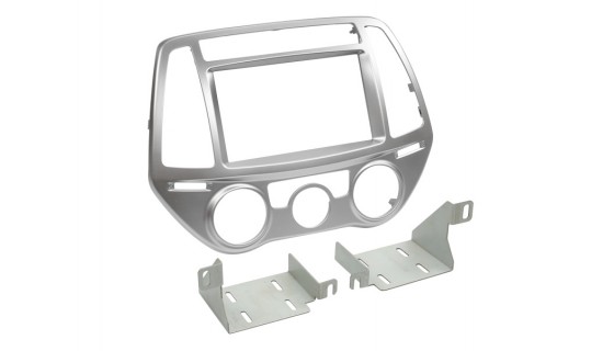 RTA 002.465P5-0 Double DIN Senior visor , silver , Hyundai i20 Manual Air Conditioning - 13 >