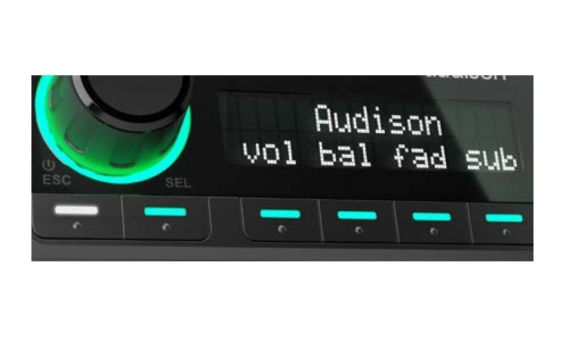 Audison DRC MP Multicolor Digital Remote Control Multimedia Play 