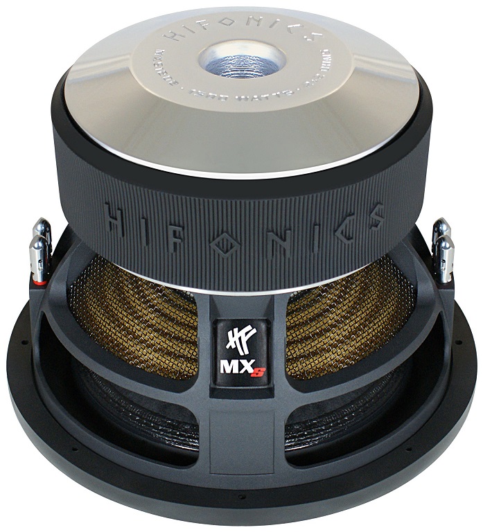 HIFONICS MXS-12D2 30 cm (12") SPL MAXXIMUS Subwoofer 3000 Watt Power