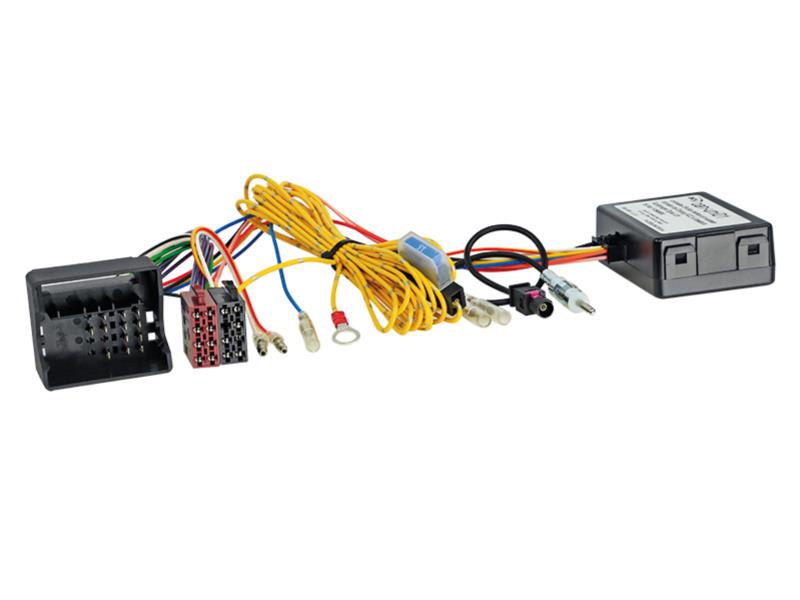 ACV 1024-46-15 bus CAN Kit BMW Quadlock- > Haut-parleurs actuels + (ISO) + connecteur d'antenne DIN