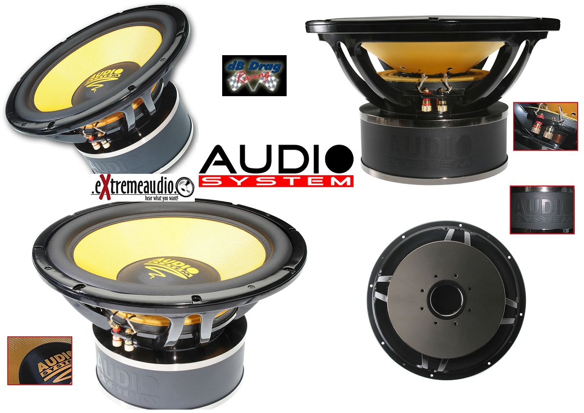 Audio System Helon 15 Spl 38 Cm High Power Subwoofer Helon15