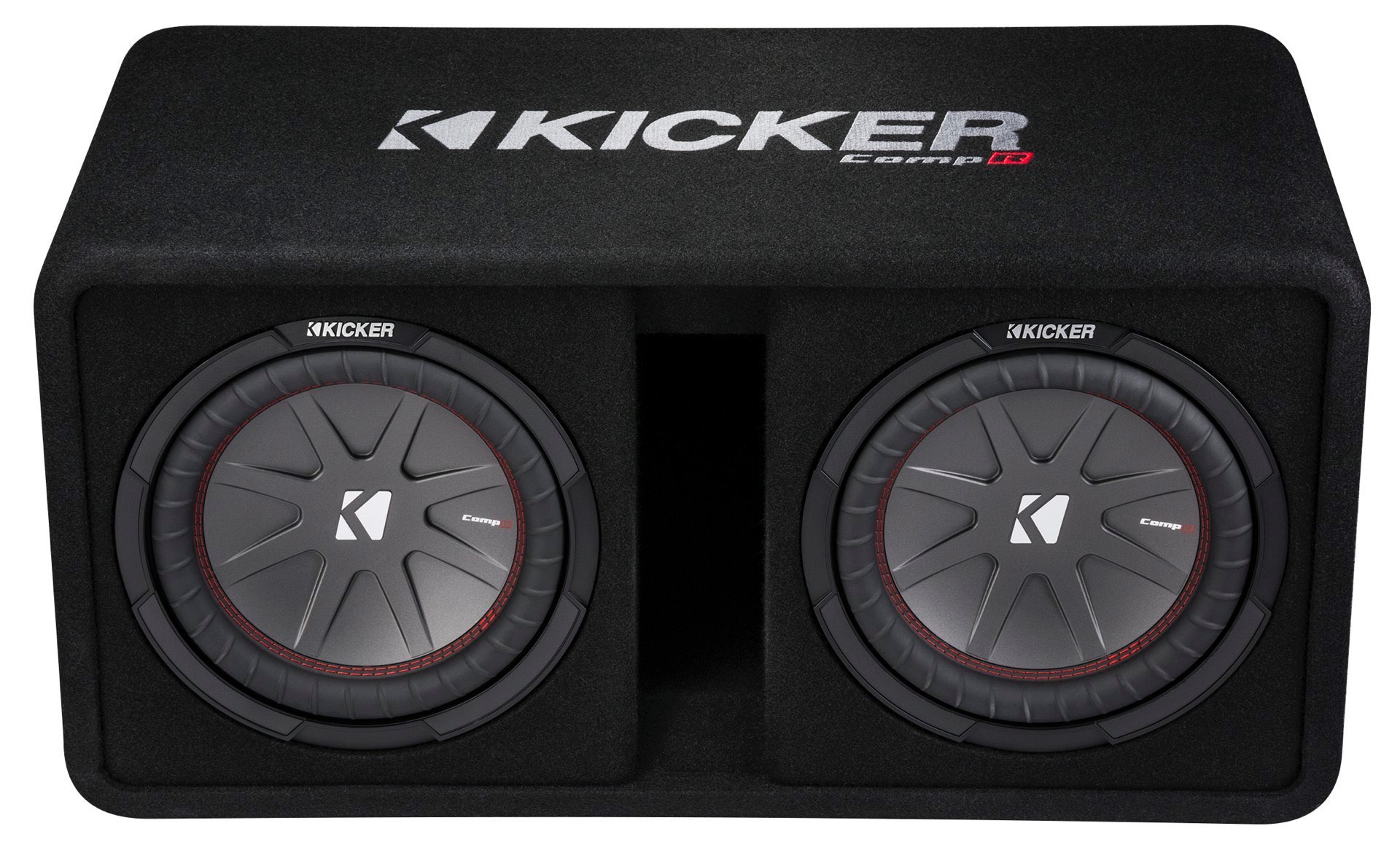 KICKER 43DCompR12 (DCWR122-48) Dual-Bassreflexbox RMS Belastbarkeit 2000 Watt