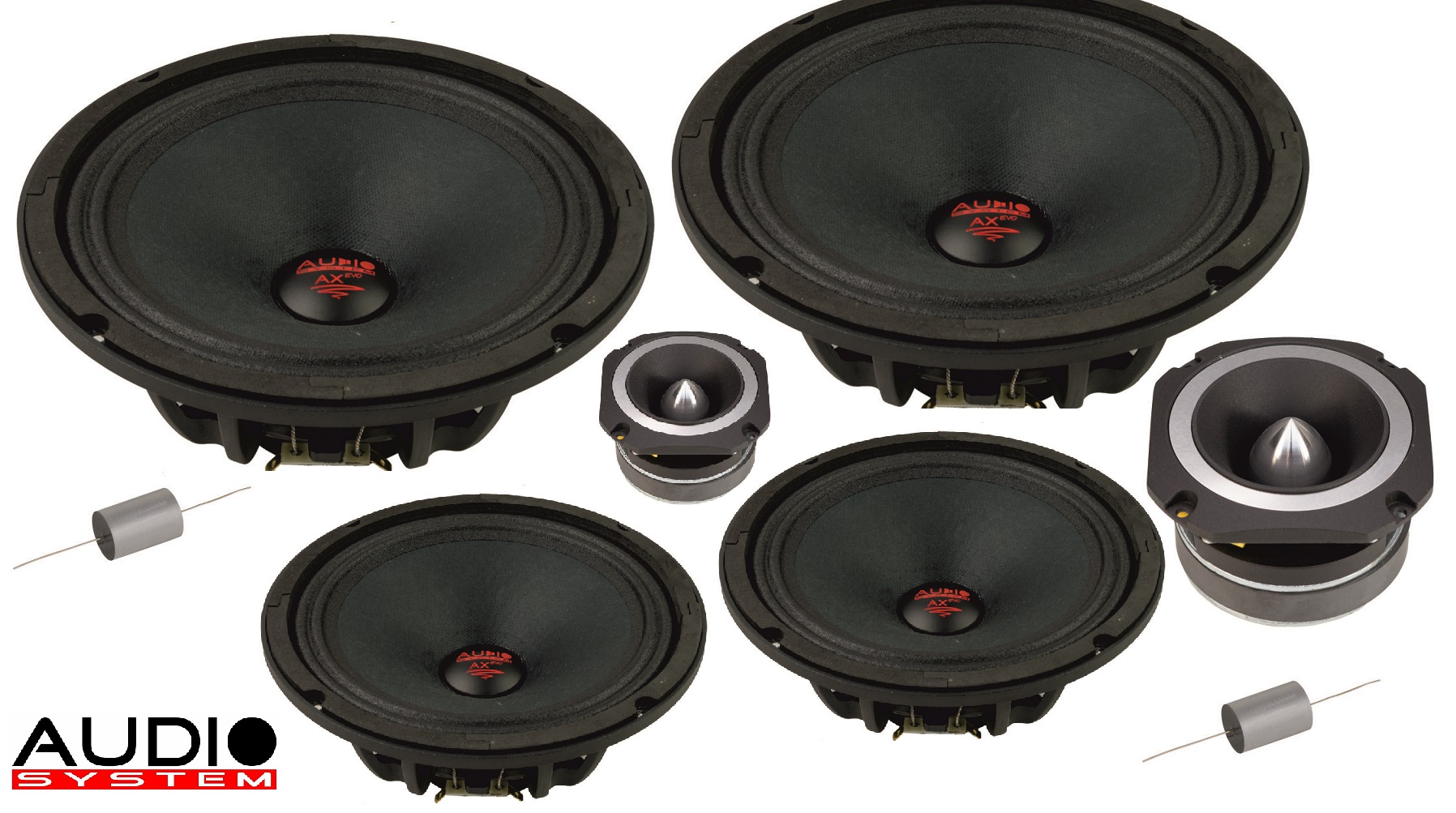 Audio System H 200 PA-4 Helon SERIES PA 20cm 2-Wege NEO Doppelkomposystem 1600 Watt