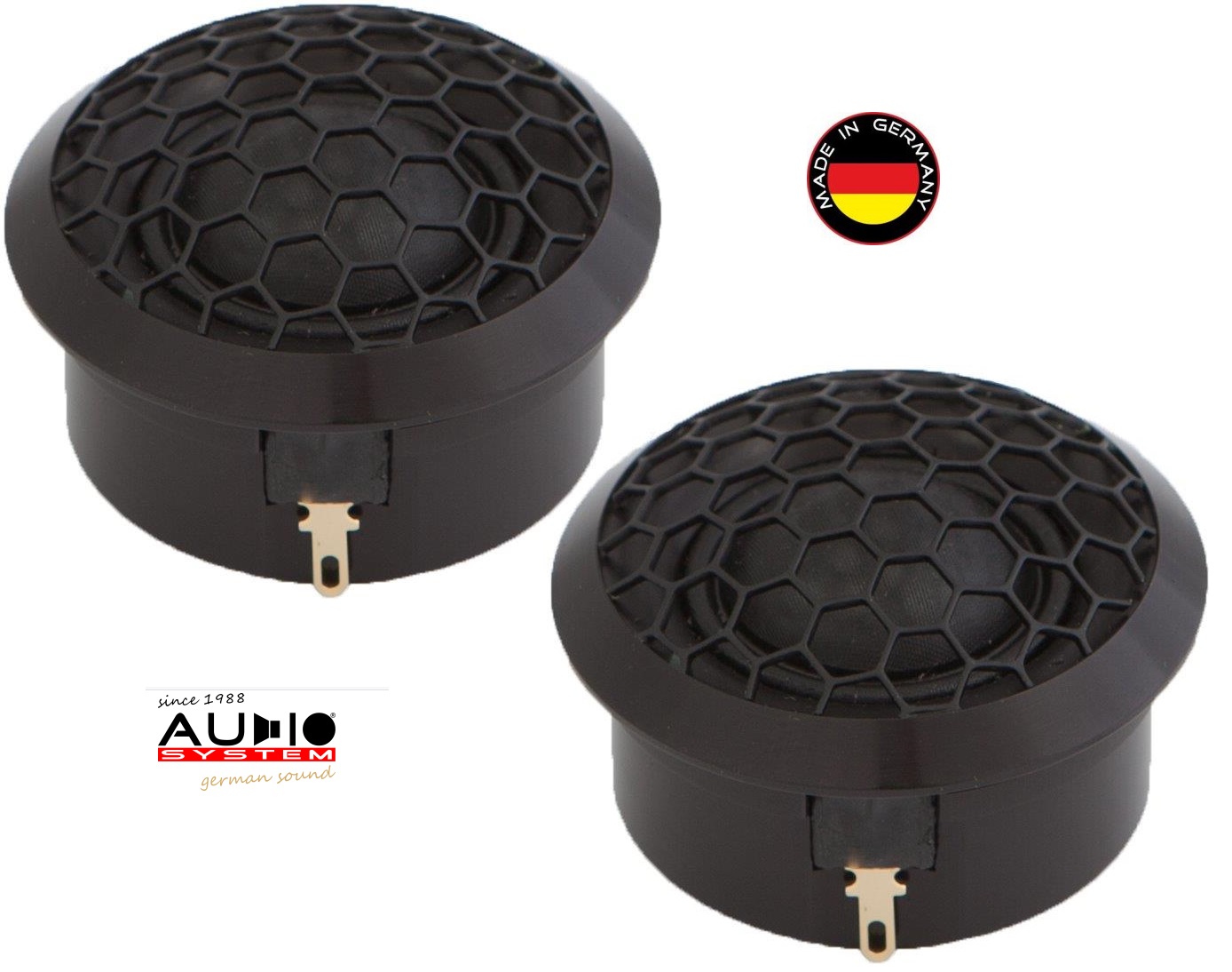 AUDIO SYSTEM AV 26 AVALANCHE-SERIES 26 mm ABSOLUTE HIGH-END Hochtöner mit Neodymantrieb 1 Paar 100 Watt