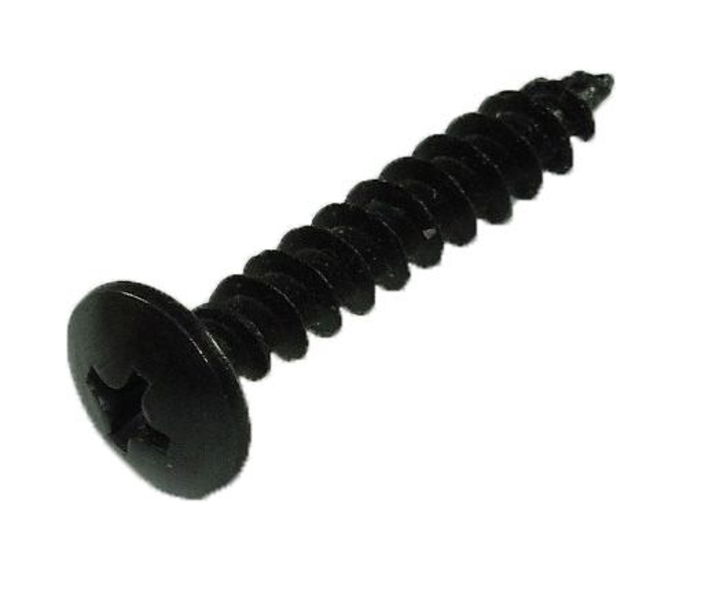 AUDIO SYSTEM SCREW 5x35 mm Linsenkopf-Schrauben in schwarz-eloxiert 100 Stück