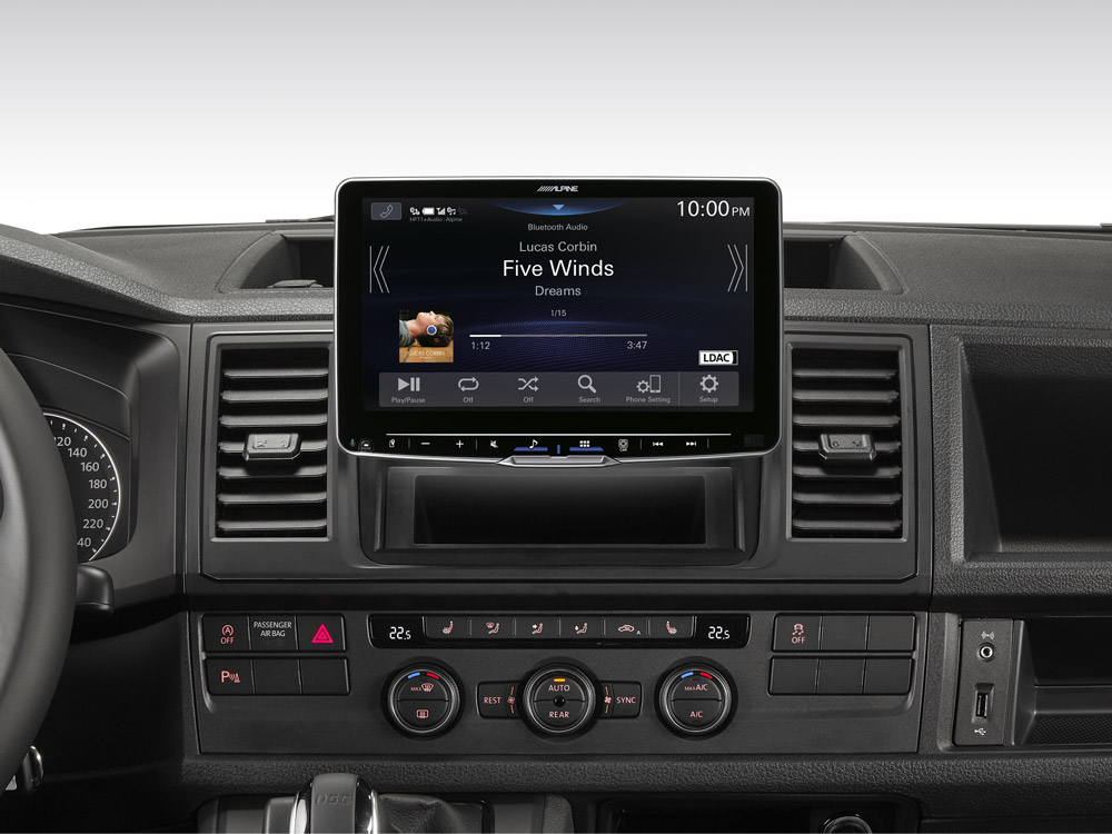 Alpine iLX-F905T6 Autoradio 9-Zoll Touchscreen, DAB+, 1-DIN