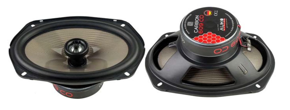 Audio System CARBON 609 CO 2-Wege 6x9 Koax Lautsprecher Speaker - 1 Paar -- NEU
