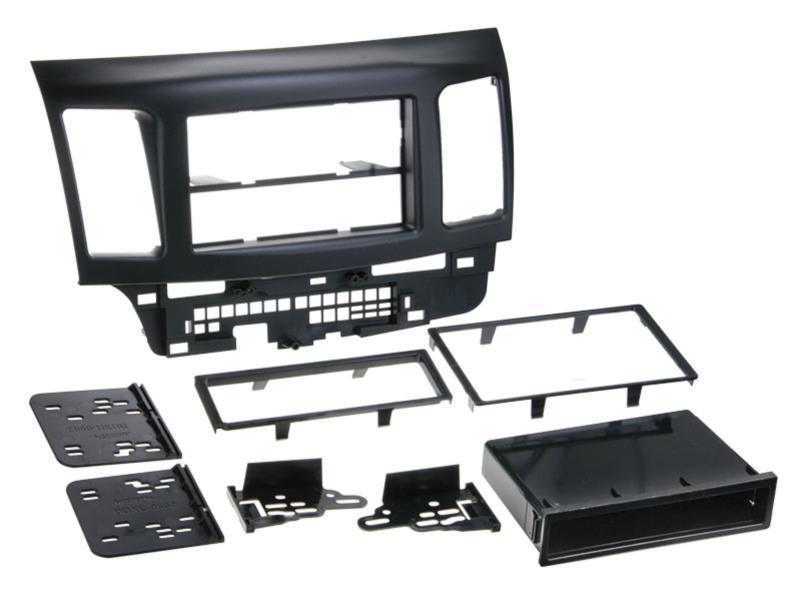 ACV 381200-06 2-DIN RB con lo specialista Mitsubishi Lancer 2007>nero 