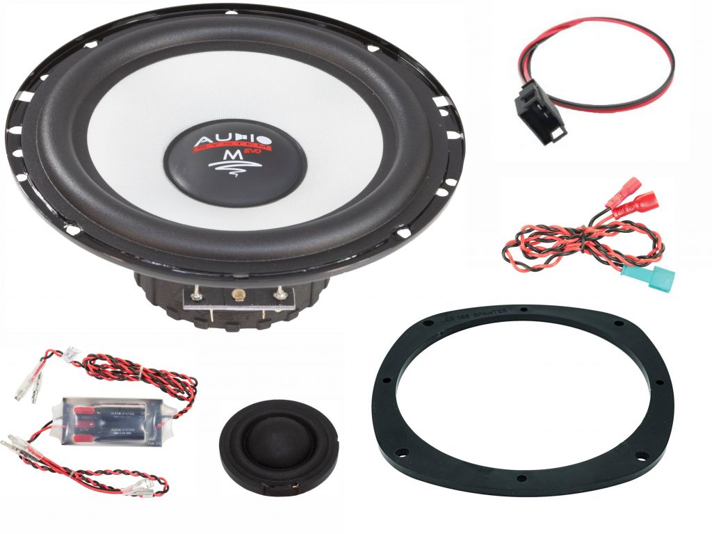 Audio System MFIT MERCEDES SPRINTER W907 EVO2 16,5 cm (6.5") 2-Wege Kompo Lautsprecher Set kompatibel mit MERCEDES SPRINTER W907 2018->
