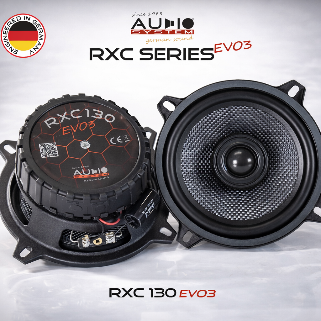 Audio System RXC130 EVO3 13 cm (5.25") 2-Wege Koaxial Lautsprecher - 1 Paar   