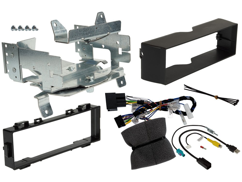 Alpine KIT-HALO-TRA7S Einbauset kompatibel mit Ford Transit Custom 2018 -> für Alpine INE-F904D, INE-F904DC, iLX-F115D, iLX-F905D