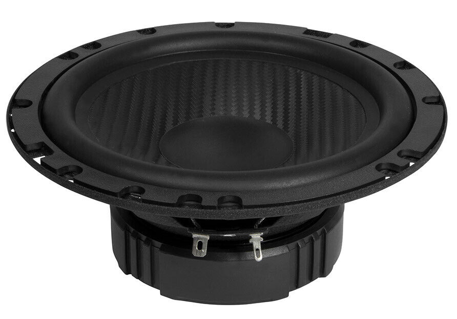 ESX HZ6.2W 16,5 cm Kickbass Lautsprecher 1 Paar 100 Watt RMS mit Schutzgitter