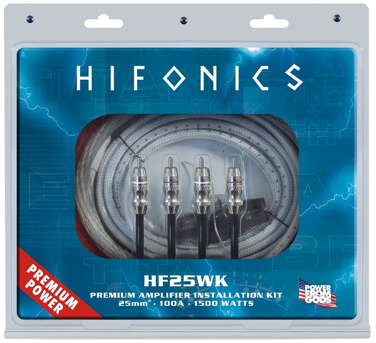 Hifonics HF25WK KIT CAVO PREMIUM 25 millimetri ² HF 25 WK 