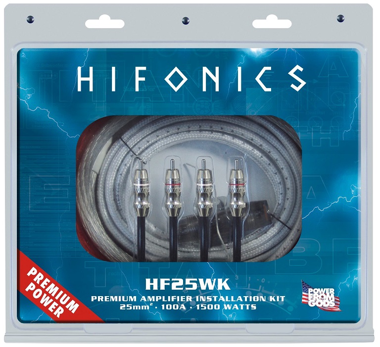 HIFONICS HF25WK PREMIUM CABLE KIT 25 mm ² HF 25 WK 