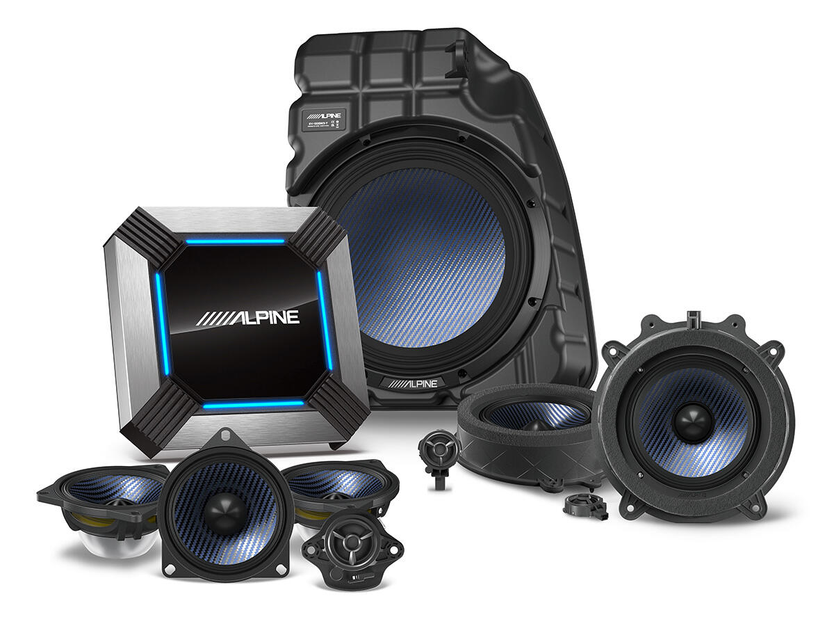 Alpine SPC-206ATM3-19 Premium Soundsystem für Tesla Model 3 (2019-2021)