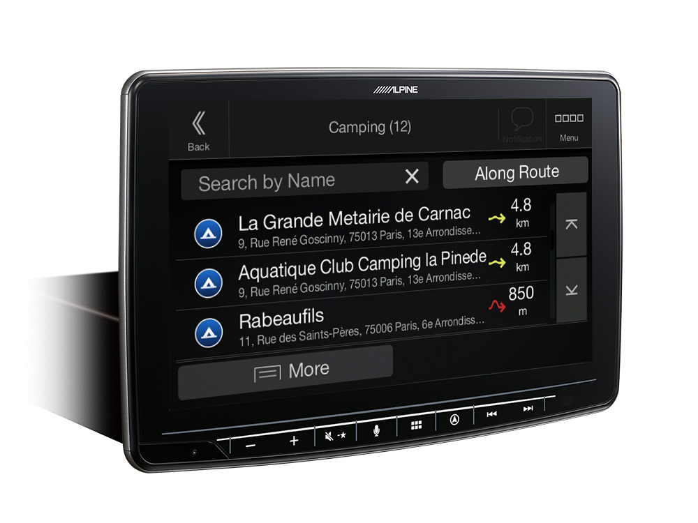 Alpine INE-F904T61 Autoradio Navigationssystem für VW T6.1 (7H / 7J) mit 9-Zoll-Touchscreen 1-DIN-Einbaugehäuse, DAB+, Apple CarPlay und Android   