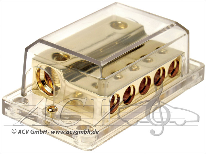 Manifold 2 x 35 - 50 mm ² input + 5 x 20 mm ² Output 