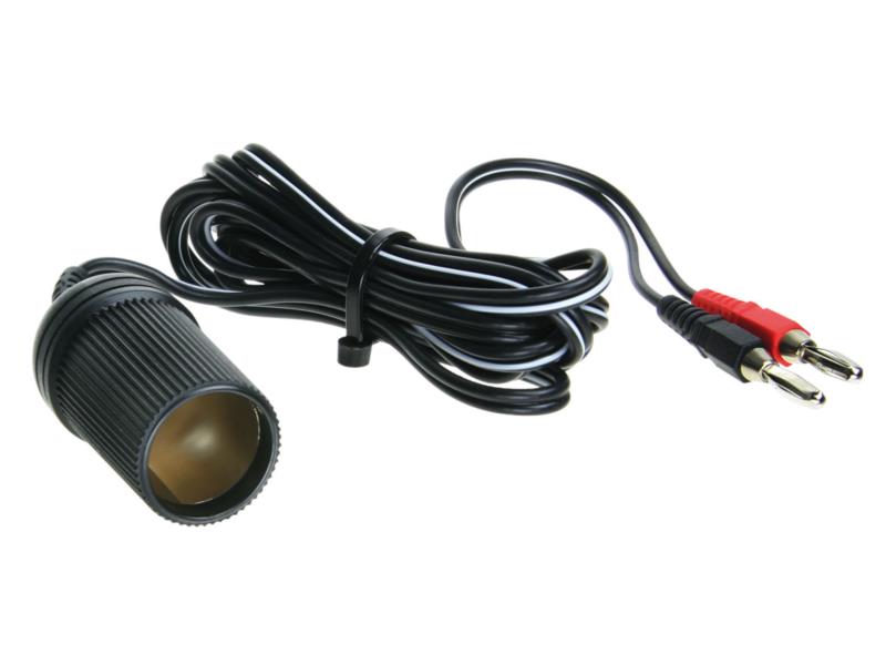 ACV 349045-01 Adapter Zigarettenanzünder-Kupplung -> 2 x Bananenstecker
