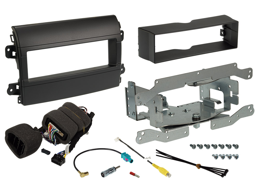 Alpine KIT-HALO-DU8S Einbauset Installation Radioblende Lenkradadapter kompatibel mit Fiat Ducato III Version 8 für iLX-F903/F905/F115/INE-F904D/DC