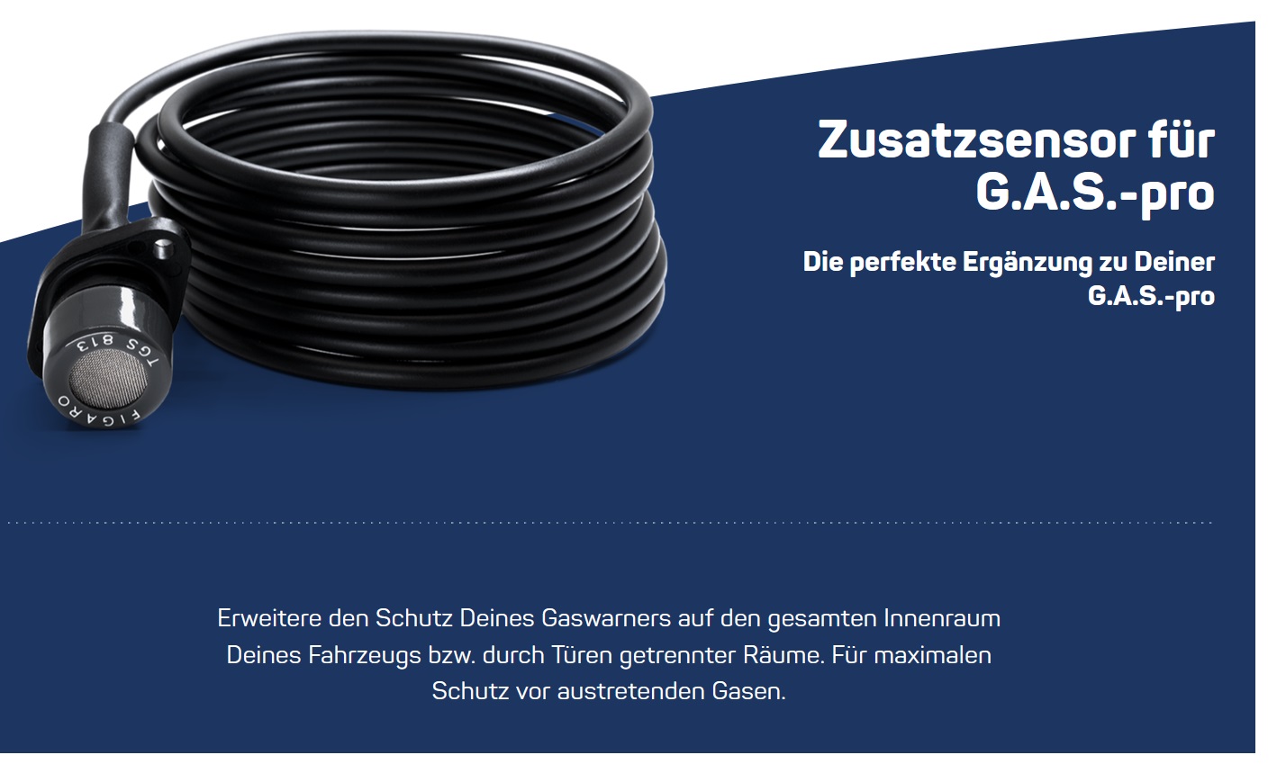 Thitronik Zusatzsensor G.A.S.-pro 100456 für G.A.S.-pro Zusatzsensor G.A.S.-pro Propan/Butan Narkosegas-Sensor 