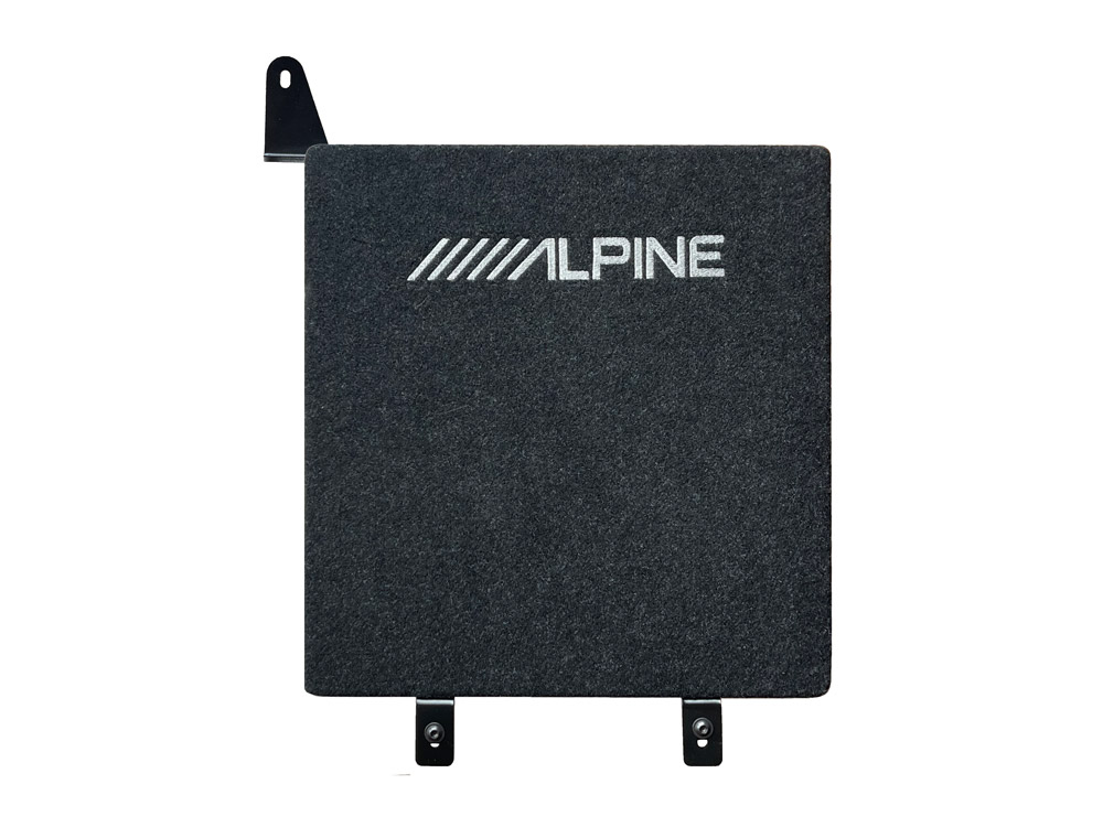 Alpine SPC-W84ATRA7 Subwoofer mit Gehäuse für Ford Transit 7, Ford Transit 7 Custom, Ford Tourneo 7 Custom  