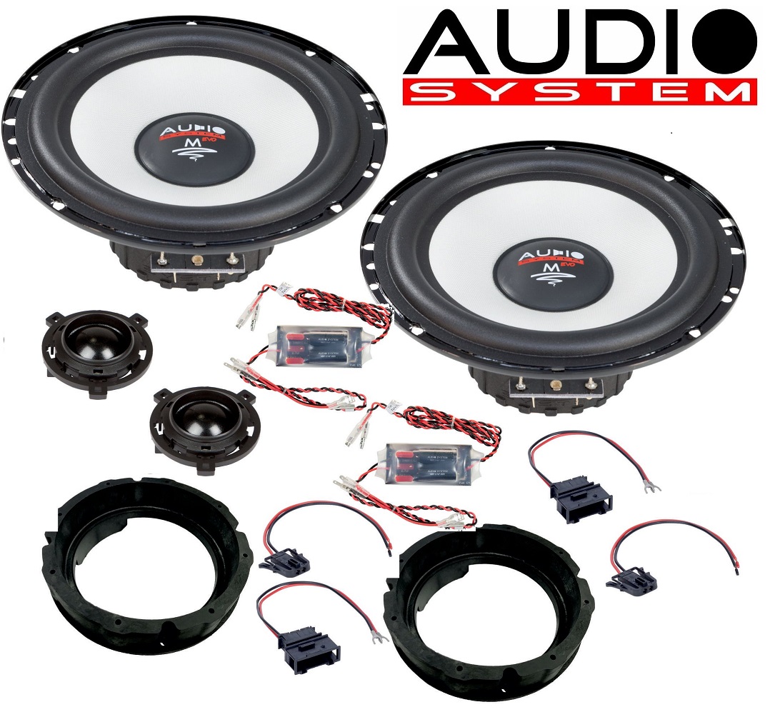 Audio System MFIT VW GOLF 7 EVO 2 Lautsprecher 165 mm 2-Wege GOLF 6 Compo  System